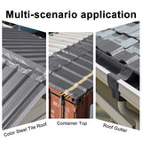 Agfabric Industrial Roof Waterproof Tape, Gray Roll Roofing, 0.98-ft W x 16.4-ft L (16.14-sq ft)