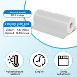 Agfabric Industrial Roof Waterproof Tape, Silver Roll Roofing, 0.66-ft W x 16.4-ft L (10.76-sq ft)