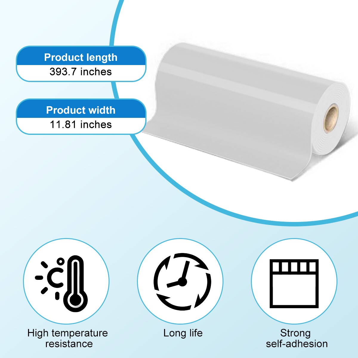 Agfabric Industrial Roof Waterproof Tape, Silver Roll Roofing, 0.98-ft W x 32.81-ft L (32.3-sq ft)