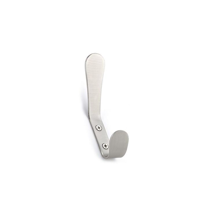 4-7/8 in. (123 mm) Brushed Nickel Decorative Hook