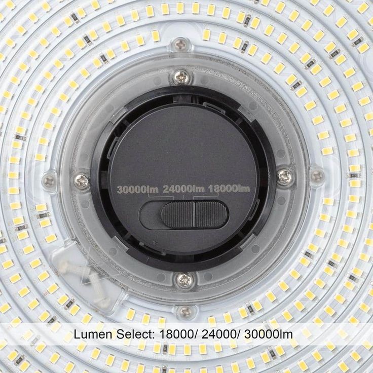 Commercial Electric 14 in. Black Integrated LED Dimmable High Bay Light at 30000 Lumens, 5000K Daylight (2-Pack)