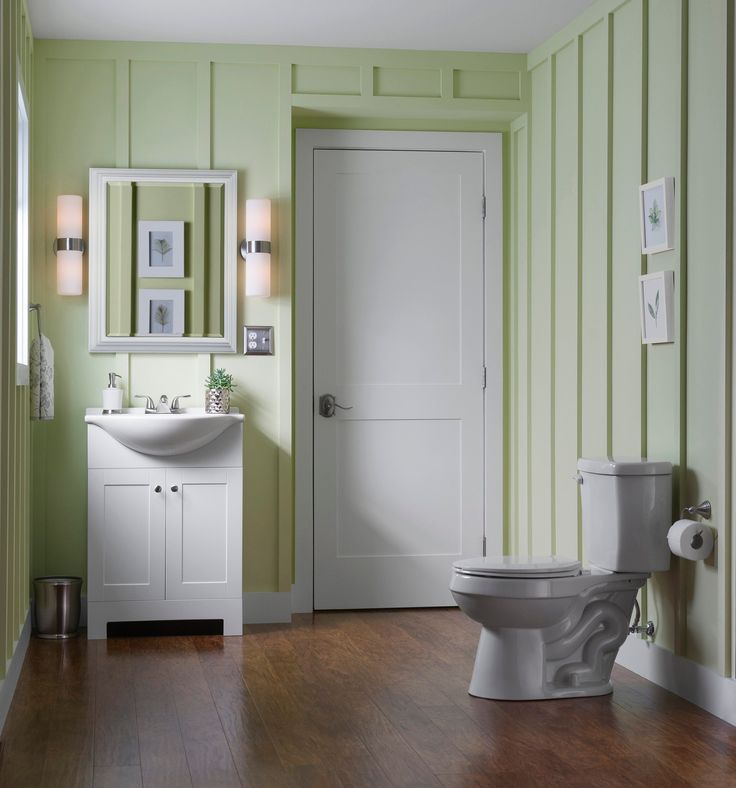 Style Selections Euro 24-in White Single Sink Bathroom Vanity with White Cultured Marble Top