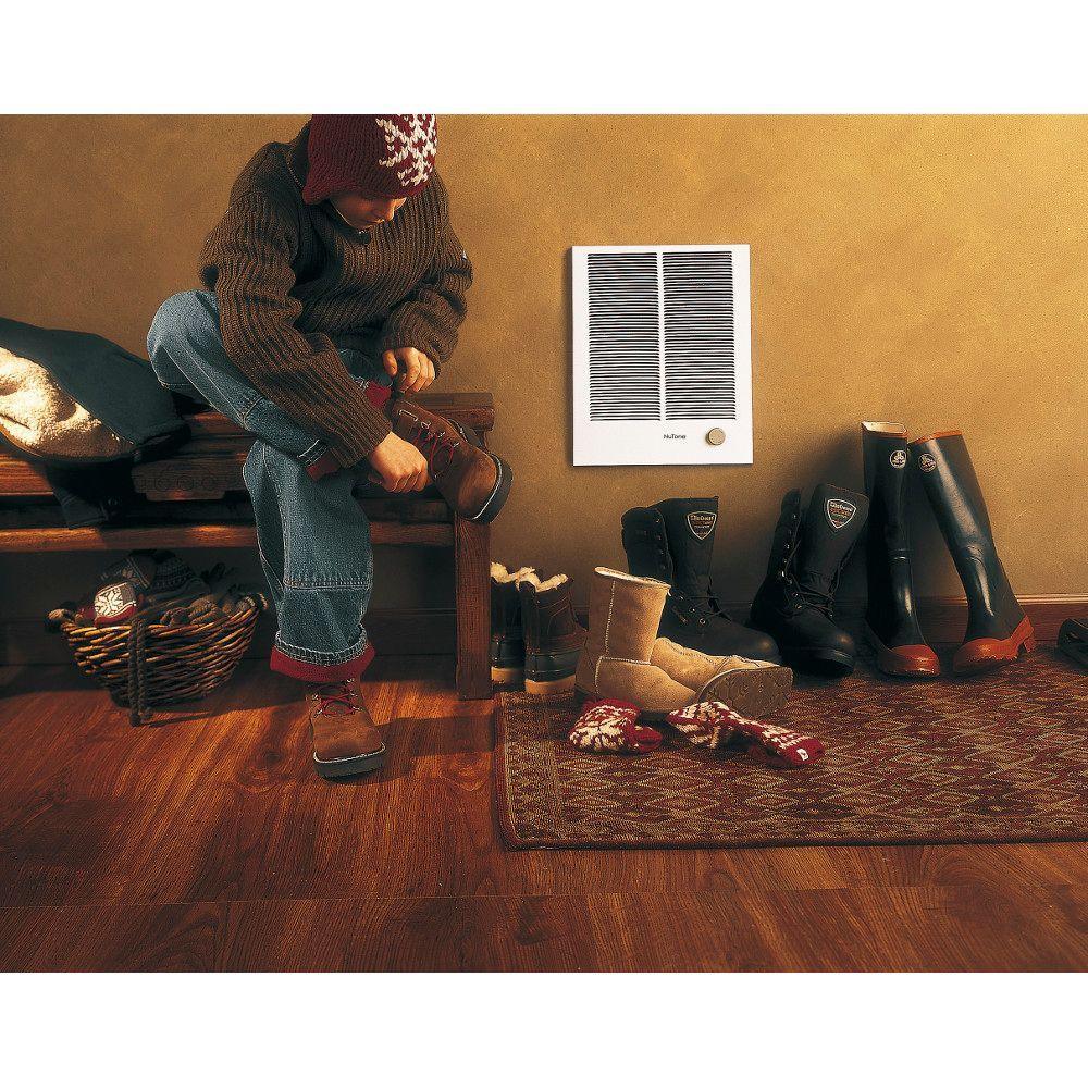 16-13/32 in. x 20-19/64 in. 3,000-Watt High-Capacity Wall Heater in White - Super Arbor