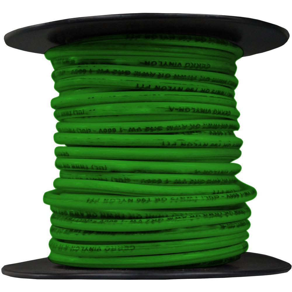 500 ft. 14/1 White Solid THHN Wire - Super Arbor