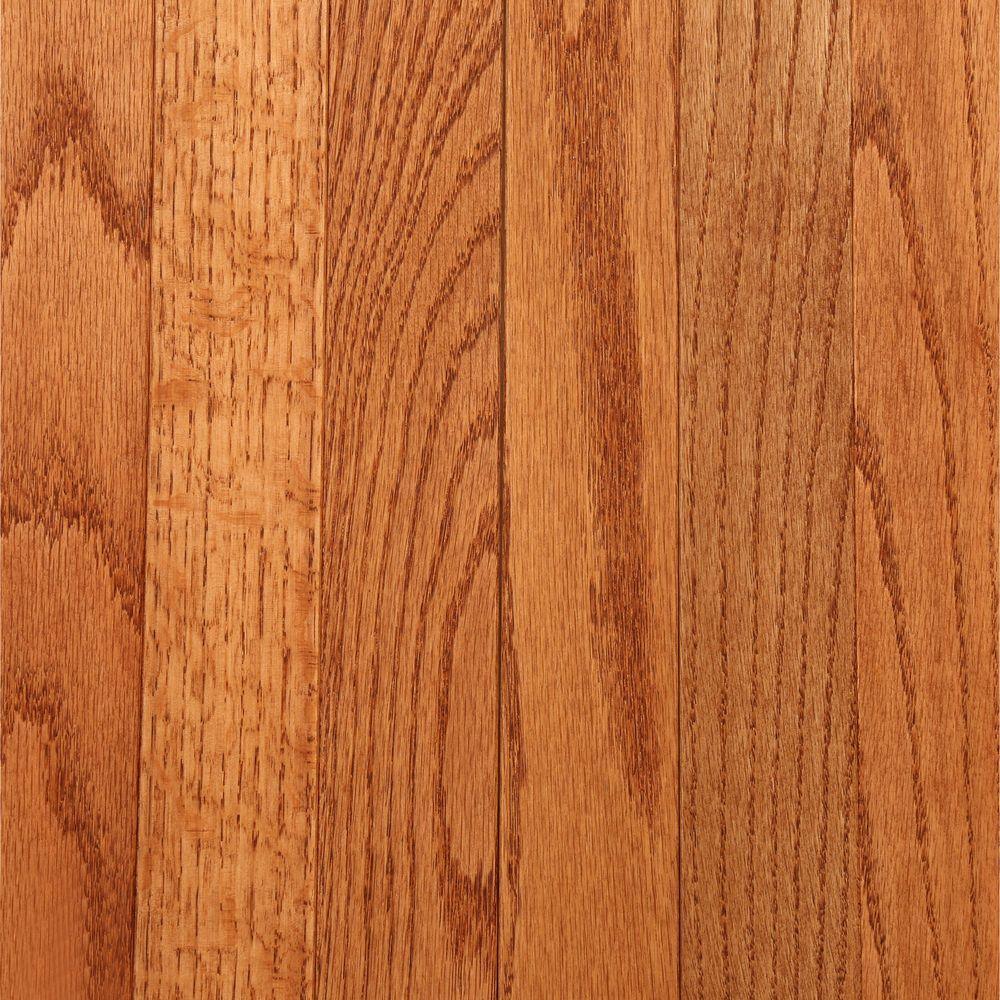 Bruce Oak Rustic Natural 3/4 in. Thick x 2-1/4 in. Wide x Varying Length Solid Hardwood Flooring (20 sq. ft. / case) - Super Arbor