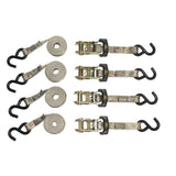 10 ft. x 1 in. Camouflage Ratchet Tie Down (4-Pack) - Super Arbor