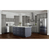 Hampton Assembled 24x30x12 in. Diagonal Corner Wall Kitchen Cabinet in Unfinished Beech - Super Arbor