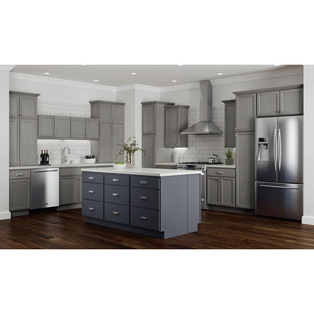 Hampton Partially Assembled 36x34.5x24 in. Corner Sink Base Kitchen Cabinet in Unfinished Beech - Super Arbor