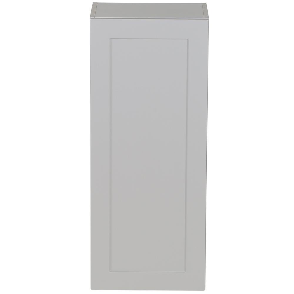 Cambridge Shaker Assembled 30x42x12.5 in. Wall Cabinet with 2 Soft Close Doors in White - Super Arbor