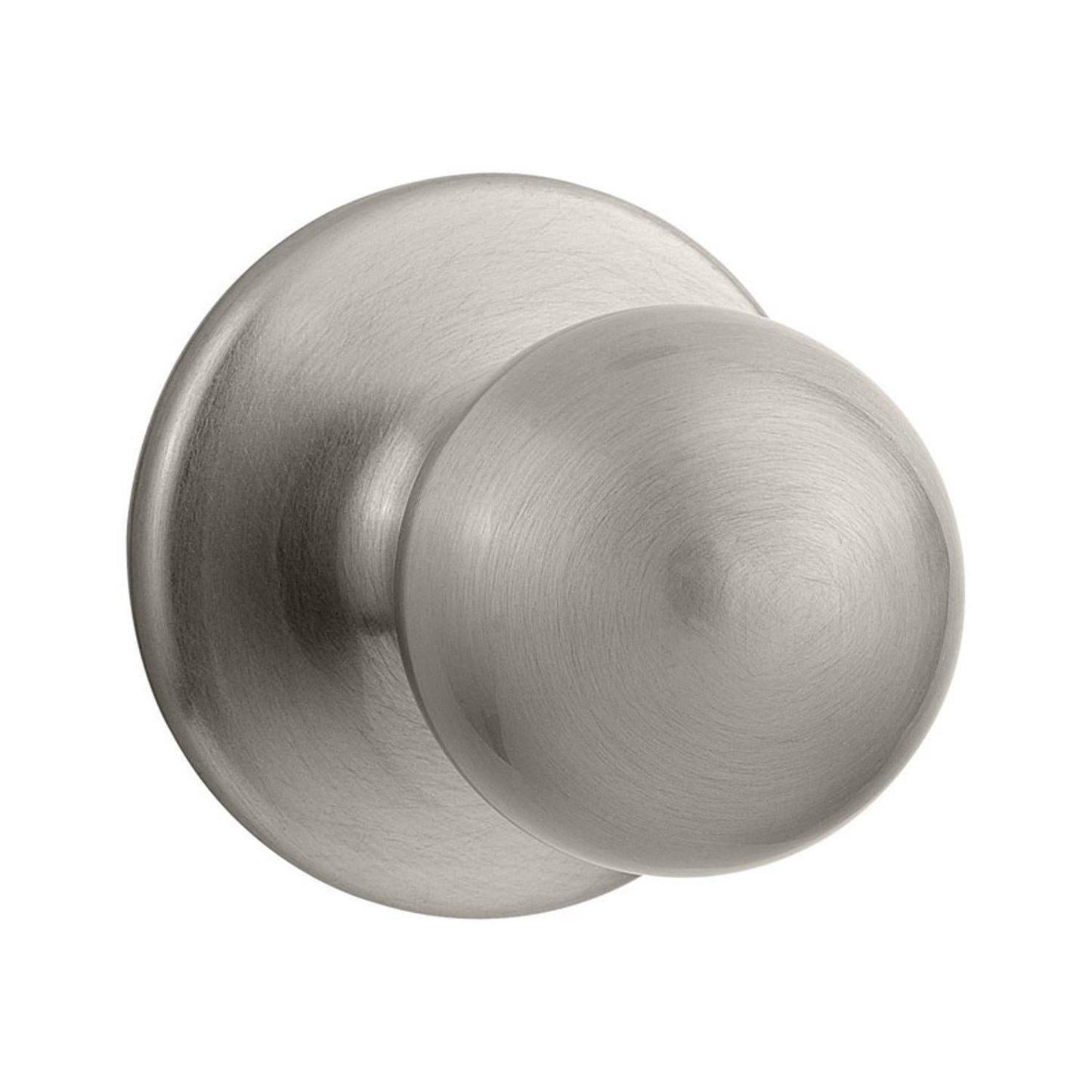 Kwikset Polo Satin Nickel Passage Lockset, ANSI/BHMA Grade 3, 1-3/4 in. Max Door Thickness