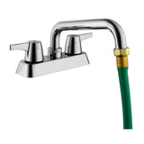 Aragon 4 in. Centerset 2-Handle Laundry Faucet in Chrome - Super Arbor