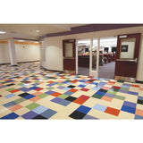 Armstrong Imperial Texture VCT 12 in. x 12 in. Dusty Miller Standard Excelon Commercial Vinyl Tile, 45 sq. ft. per Case