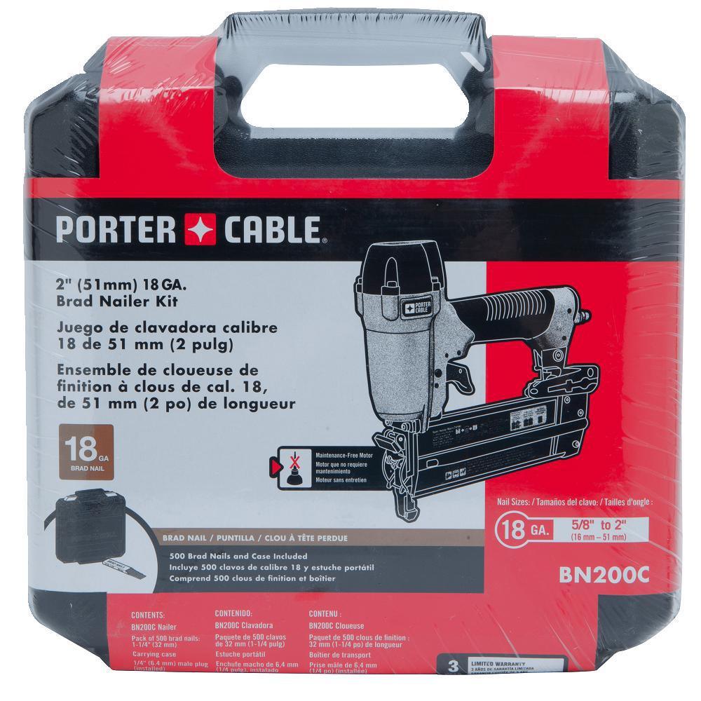 18-Gauge Pneumatic Brad Nailer Kit - Super Arbor
