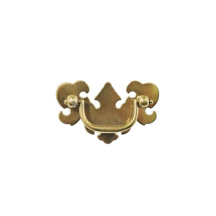 Manor House 2 in. Center-to-Center Lancaster Hand Polished Furniture Bail Pull