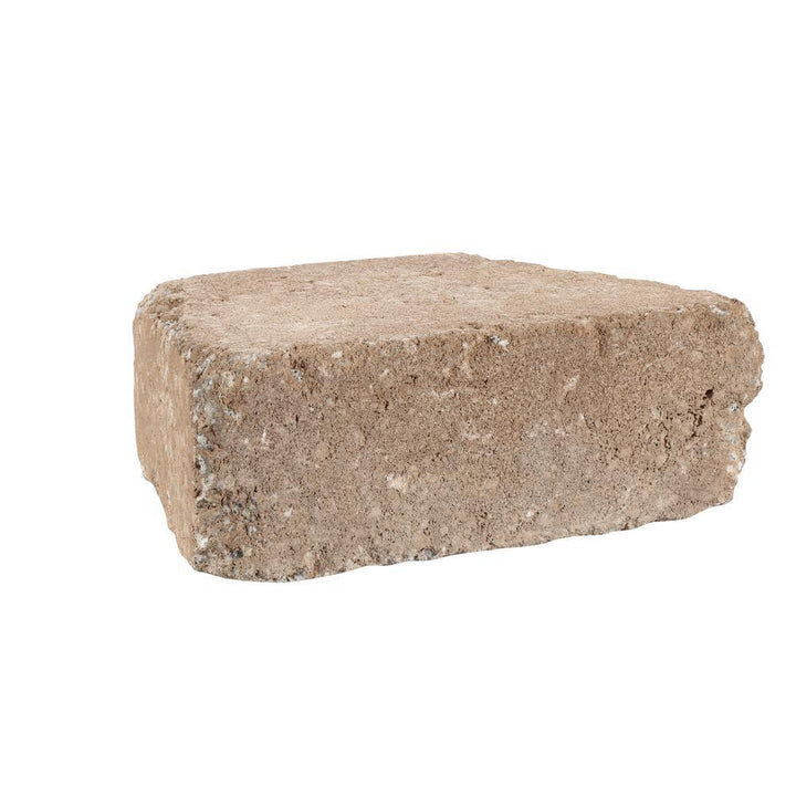 RumbleStone Trap 3.5 in. x 10.25 in. x 7 in. Cafe Concrete Garden Wall Block - Super Arbor