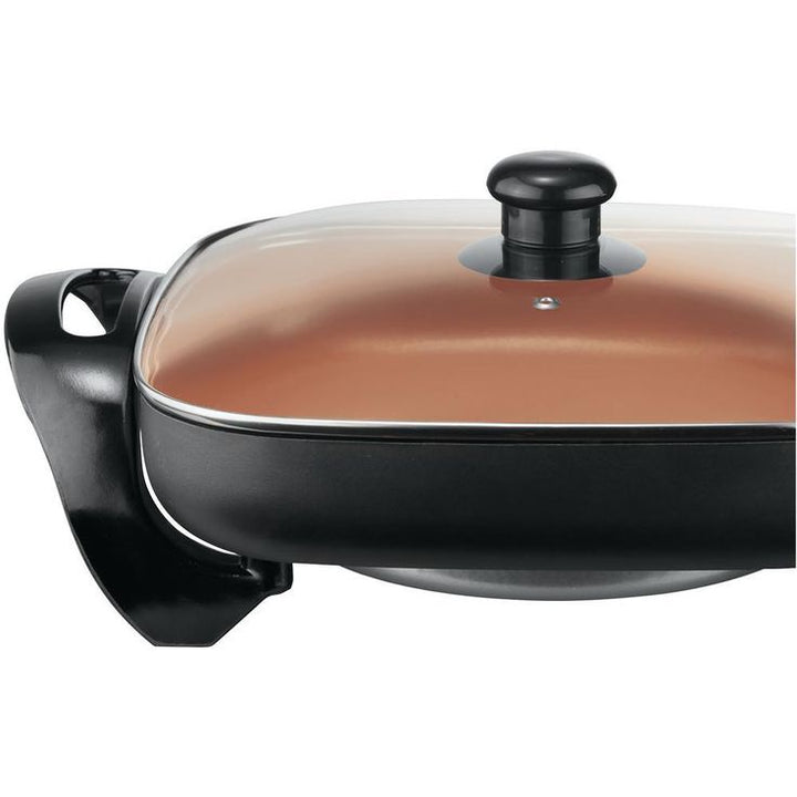 144 sq. in. Copper Nonstick Electric Skillet