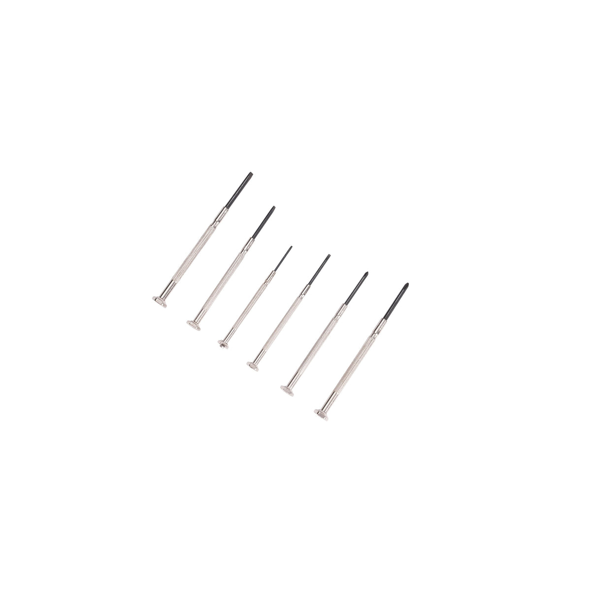 Project Source Precision Screwdriver 6-Piece Steel Handle Screwdriver Set