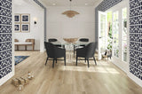 Aubrey Oak 12-mil x 9-in W x 60-in L Waterproof Interlocking Luxury Vinyl Plank Flooring (22.53-sq ft/ Carton)