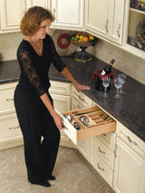Rev-A-Shelf 22 in. x 14.625 in. Wood Cutlery Insert Drawer Organizer