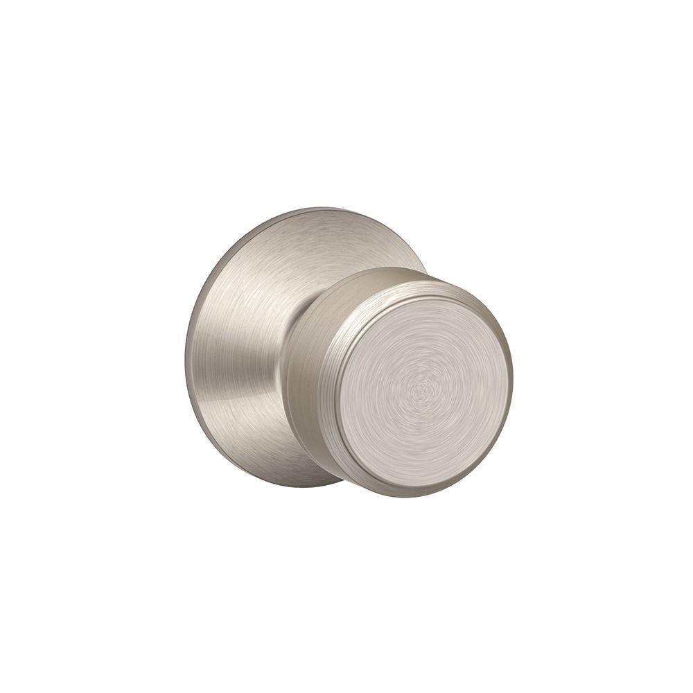 Bowery Matte Black Passage Hall/Closet Door Knob - Super Arbor
