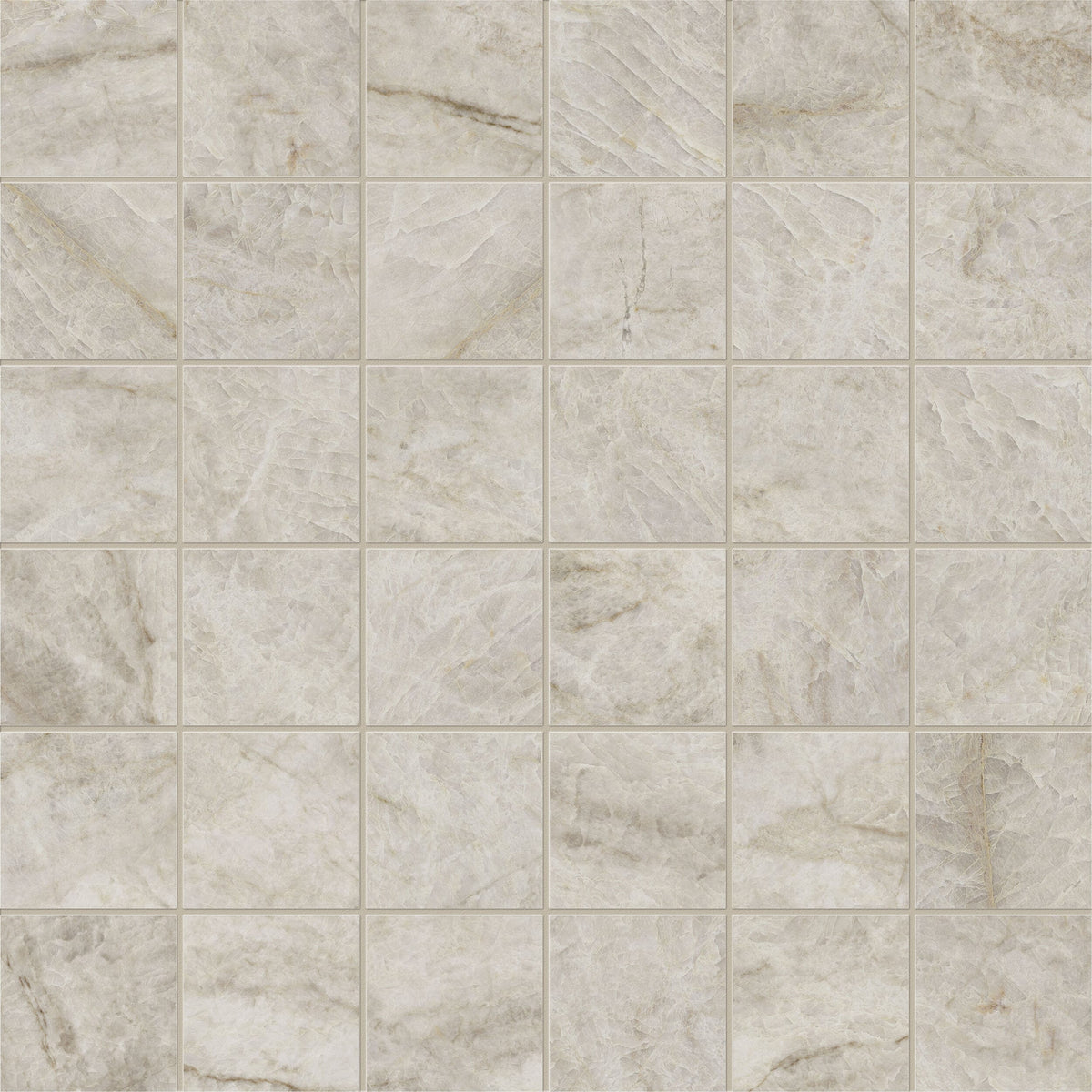 Satori Regent Taj Mahal 12-in x 12-in Honed Porcelain Marble look Mosaic Floor and Wall Tile product image