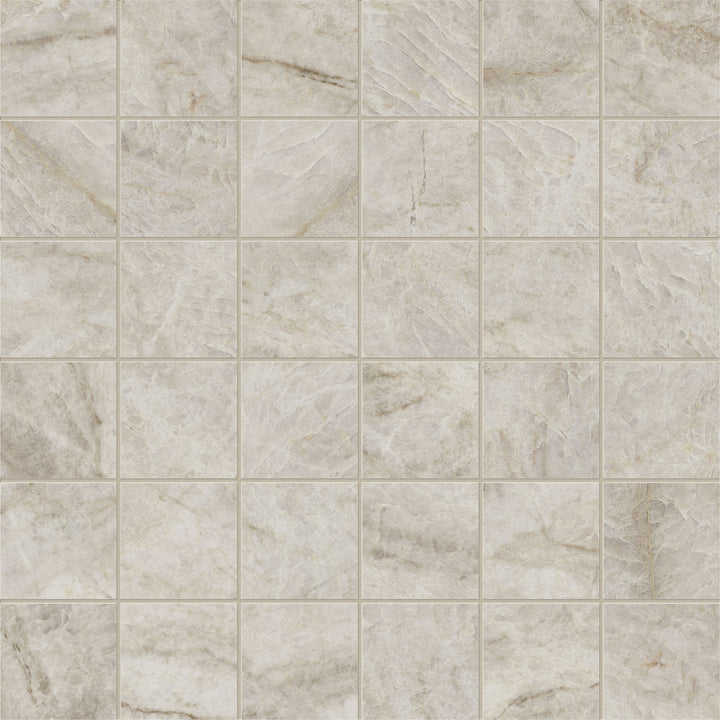 Satori Regent Taj Mahal 12-in x 12-in Honed Porcelain Marble look Mosaic Floor and Wall Tile product image