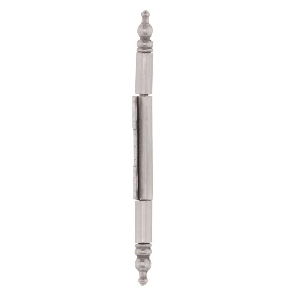 2-1/2 in. x 1-1/2 in. Satin Nickel Furniture Barrel Hinge - Super Arbor