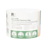 RELIABILT Butyl Ultra Waterproof Flashing Tape, Self-Adhesive – 4 in x 75 ft, White