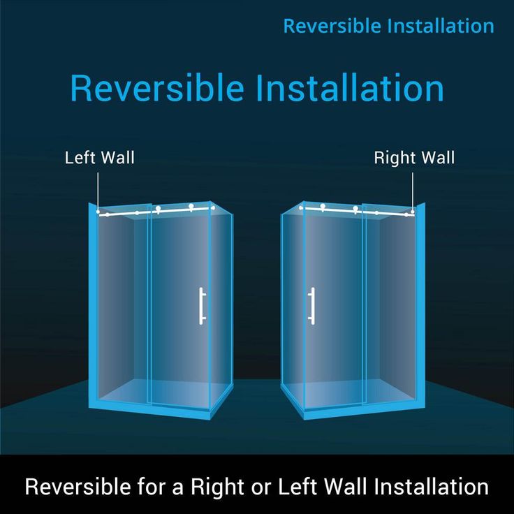 DreamLine Enigma-X 32 1/2 in. D x 48 3/8 in. W x 76 in. H Frameless Corner Sliding Shower Enclosure, Brushed Stainless Steel
