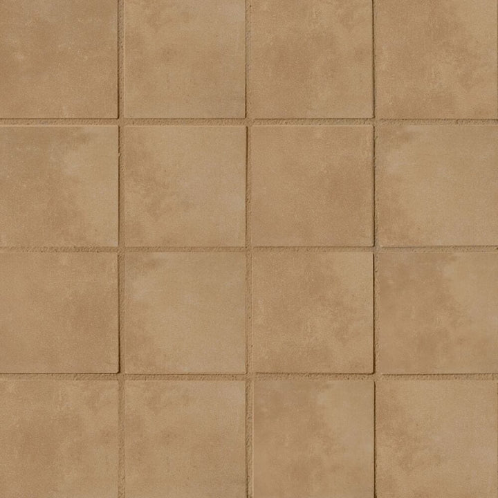PIXL By Crossville Solenza Terracotta 3-in x 3-in Matte Porcelain Cement look Mosaic Floor and Wall Tile product image