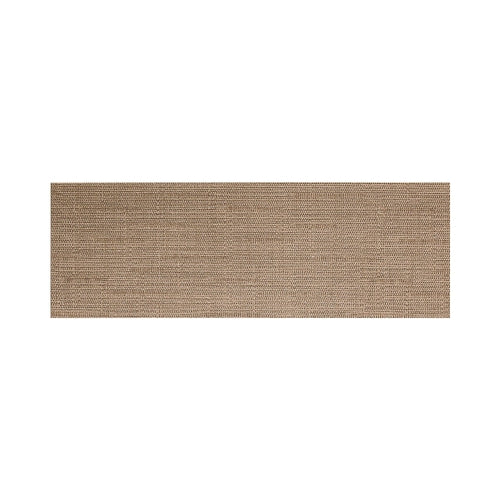 American Olean Infusion Black Fabric Thru Body Porcelain Bullnose Tile (4-in x 12-in) - Super Arbor