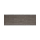 American Olean Infusion Black Fabric Thru Body Porcelain Bullnose Tile (4-in x 12-in) - Super Arbor
