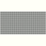 American Olean Unglazed Porcelain Mosaics 12-Pack Black 12-in x 24-in Unglazed Porcelain Uniform Squares Mosaic Floor and Wall Tile - Super Arbor