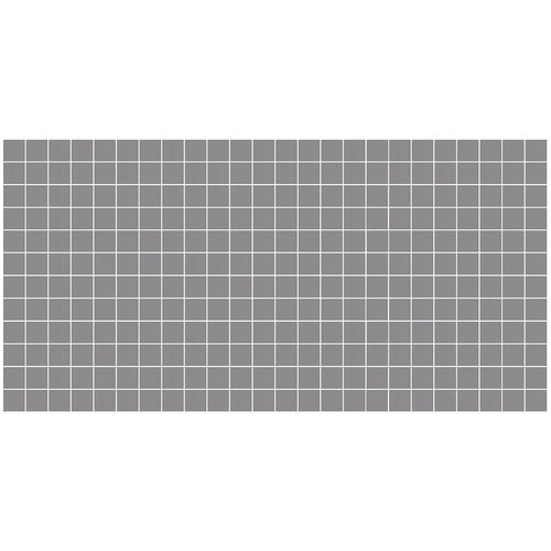American Olean Unglazed Porcelain Mosaics 12-Pack Black 12-in x 24-in Unglazed Porcelain Uniform Squares Mosaic Floor and Wall Tile - Super Arbor