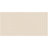 American Olean Unglazed Porcelain Mosaics 12-Pack Black 12-in x 24-in Unglazed Porcelain Uniform Squares Mosaic Floor and Wall Tile - Super Arbor