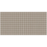American Olean Unglazed Porcelain Mosaics 12-Pack Black 12-in x 24-in Unglazed Porcelain Uniform Squares Mosaic Floor and Wall Tile - Super Arbor