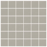 American Olean Unglazed Porcelain Mosaics 12-Pack Vanilla Cream 12-in x 24-in Unglazed Porcelain Uniform Squares Mosaic Floor and Wall Tile - Super Arbor