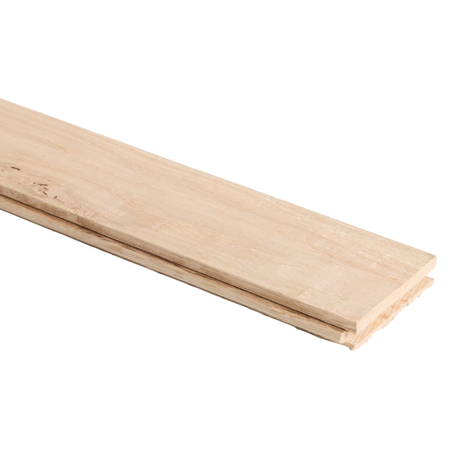Bridgewell Resources Red oak Unfinished hardwood flooring — surface grain detail