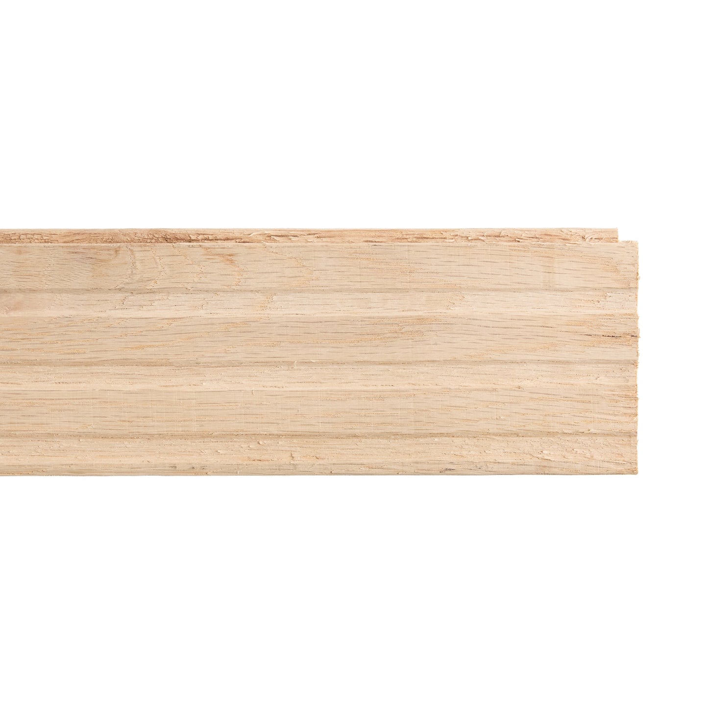 Bridgewell Resources Red oak Unfinished hardwood flooring — detail view