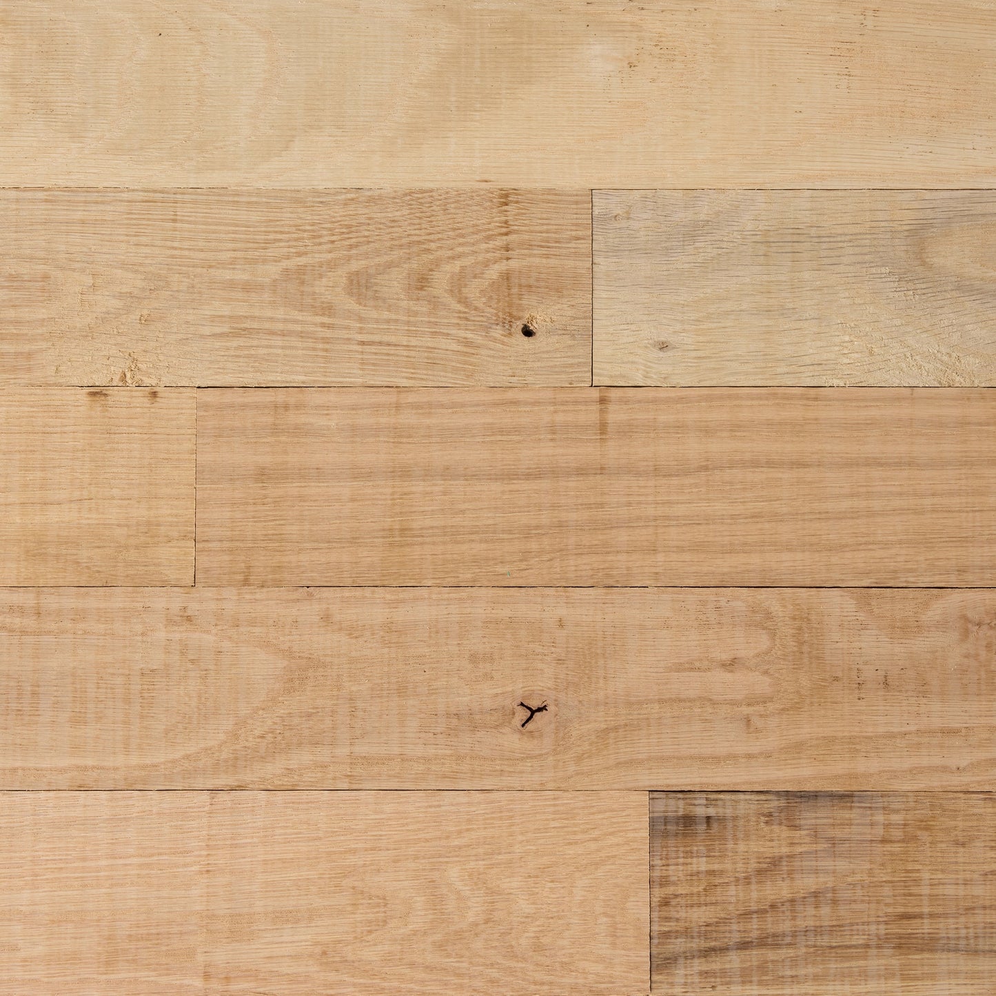 Bridgewell Resources White oak Unfinished hardwood flooring — alternate angle