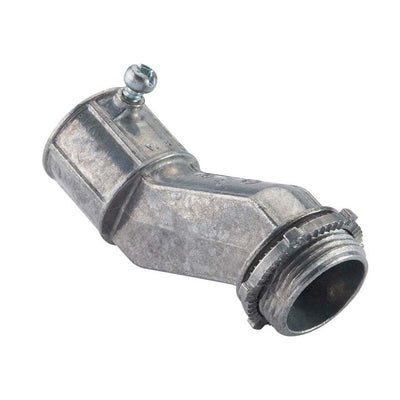 1/2 in. Electrical Metallic Tube (EMT) EMT-to-Box Offset Set-Screw Connector - Super Arbor