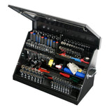 30 in. 0-Drawer Portable Tool Box in Black Powder Coated - Super Arbor