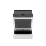 GE Profile 5.3 cu. ft. Electric Range with Steam-Cleaning Convection Oven and Air Fry in Stainless Steel