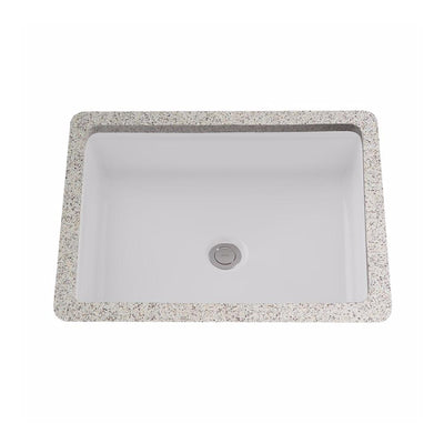 TOTO Atherton 17 in. Rectangular Undermount Bathroom Sink in Cotton White - Super Arbor