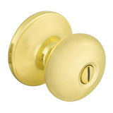 Round Aged Bronze Bed and Bath Door Knob - Super Arbor