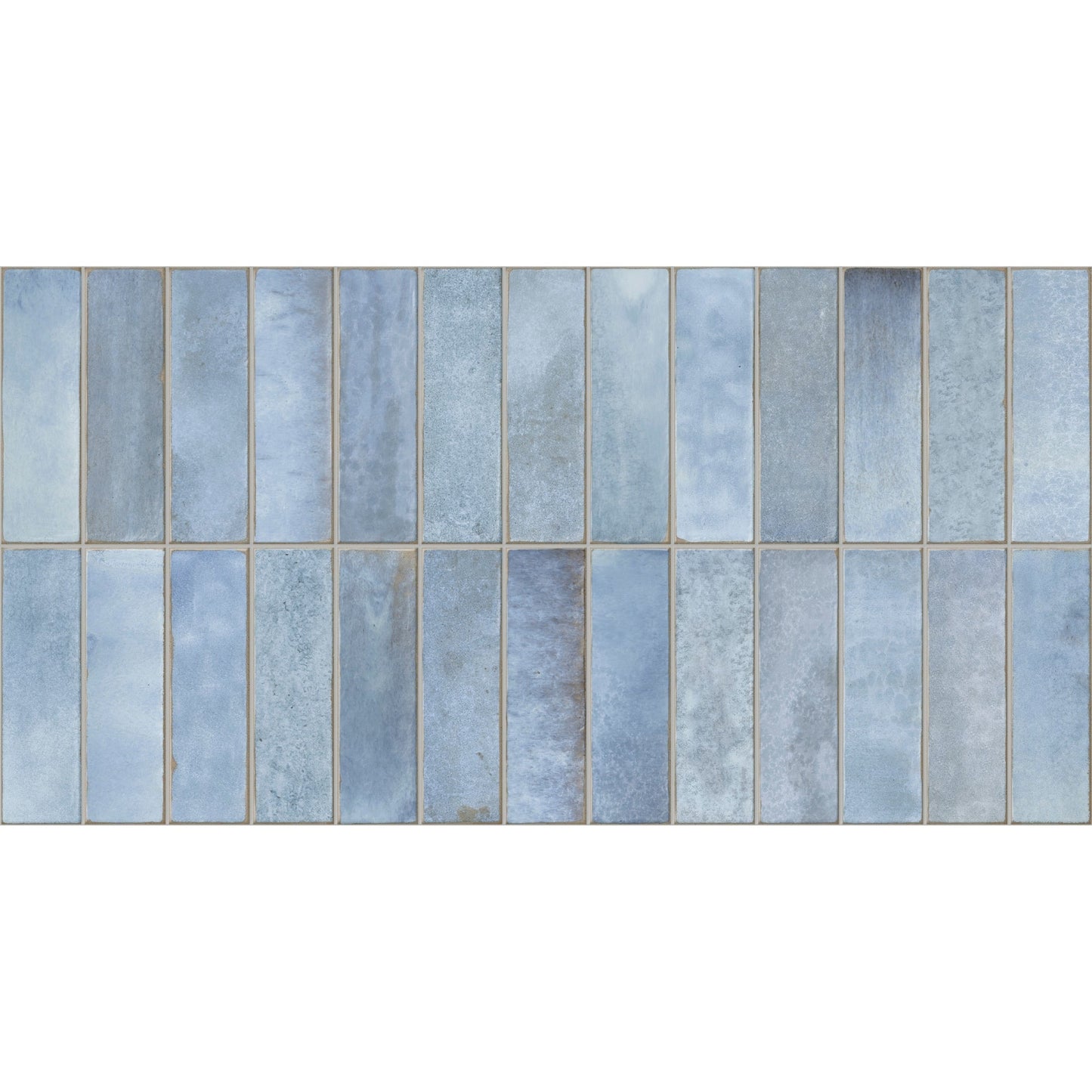 Giorbello Artis Azul 12-in x 24-in Glazed Porcelain Handcrafted look Wall Tile product image