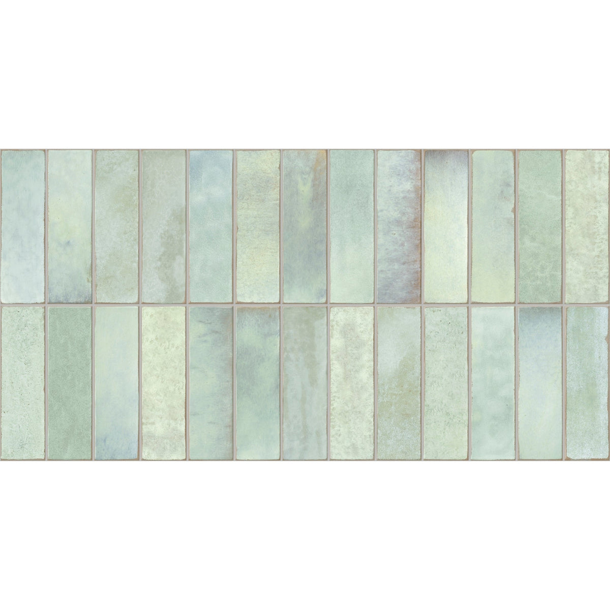 Giorbello Artis Sage 12-in x 24-in Glazed Porcelain Handcrafted look Wall Tile product image