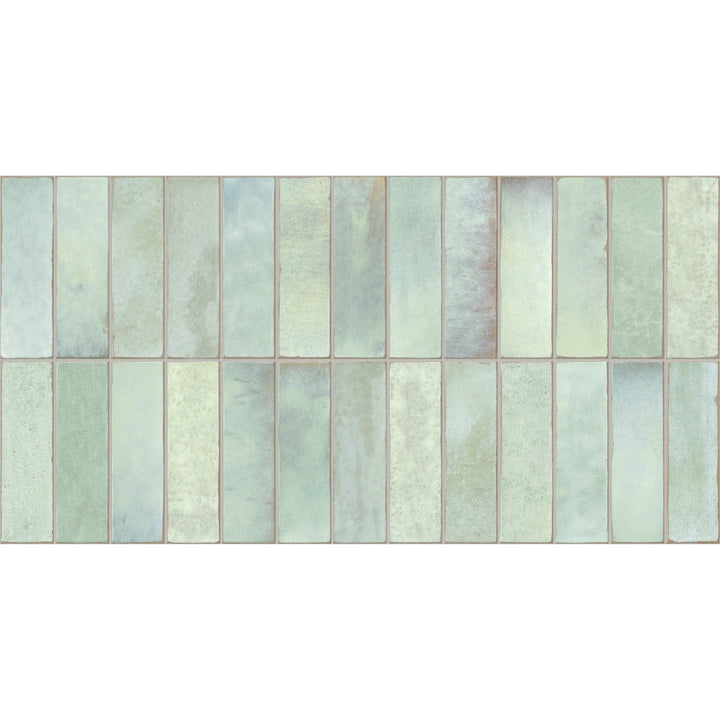 Giorbello Artis Sage 12-in x 24-in Glazed Porcelain Handcrafted look Wall Tile product image