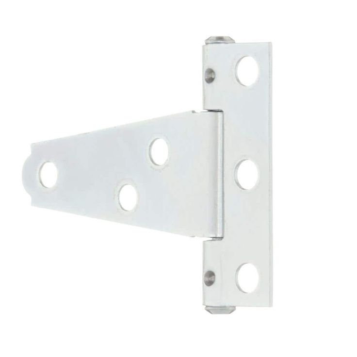 Everbilt 2 in. Zinc-Plated Gate Tee Hinge (2-Pack)