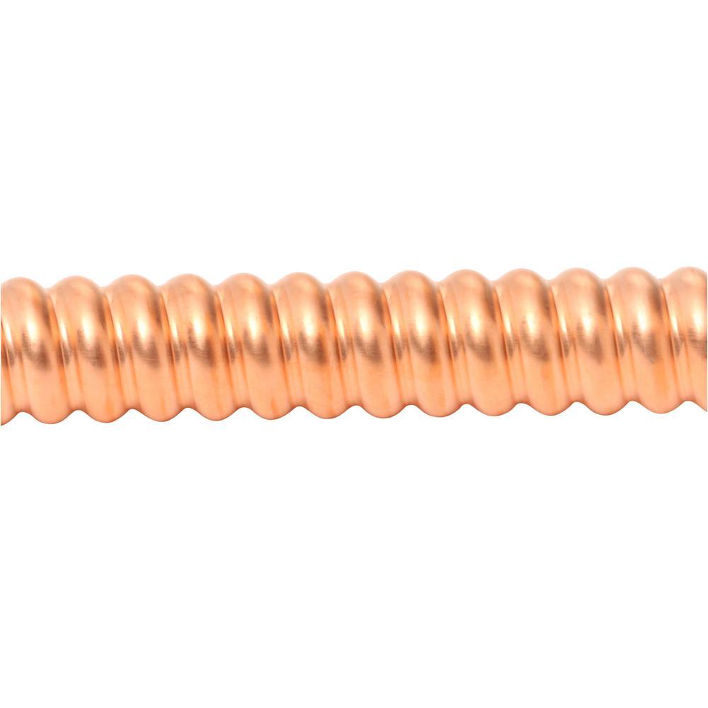 3/4 in. FIP/MIP x 3/4 in. FIP x 24 in. Copper Water Heater Connector (7/8 in. O.D.) - Super Arbor